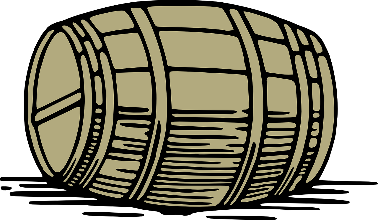 barrel wooden keg cask wine 30200